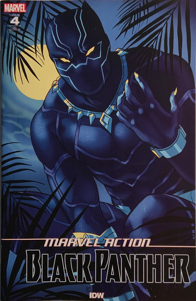 MARVEL ACTION : BLACK PANTHER # 4 1:10 VARIANT COVER