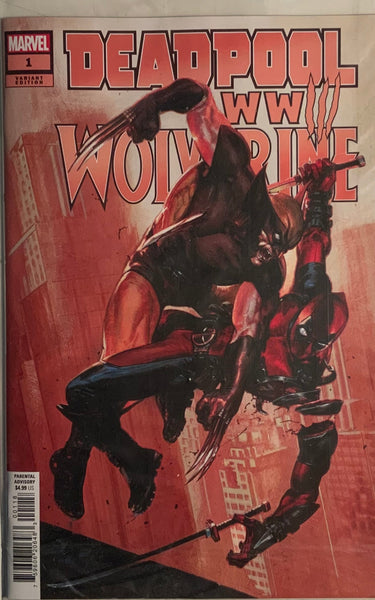 DEADPOOL / WOLVERINE WWIII # 1 DELL’OTTO SECRET VARIANT COVER