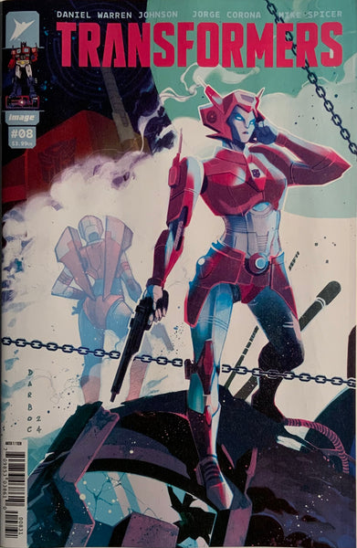 TRANSFORMERS (2023) # 8 DARBOE 1:10 VARIANT COVER