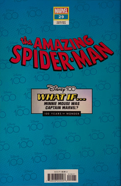 AMAZING SPIDER-MAN (2022) #29 DISNEY 100 MARVEL HOMAGE VARIANT COVER