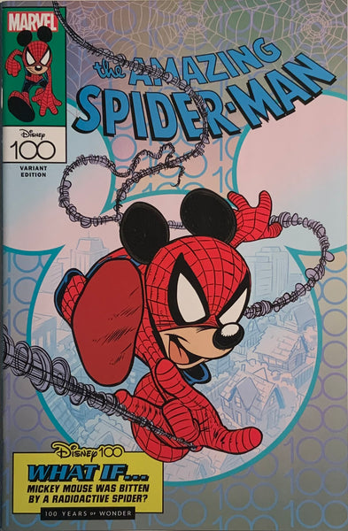 AMAZING SPIDER-MAN (2022) #35 DISNEY 100 MARVEL HOMAGE VARIANT COVER