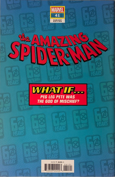 AMAZING SPIDER-MAN (2022) #41 DISNEY 100 MARVEL HOMAGE VARIANT COVER