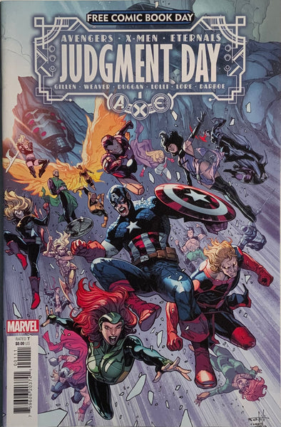 AVENGERS / X-MEN JUDGMENT DAY # 1 FREE COMIC BOOK DAY 2022 FIRST APPEARANCE OF BLOODLINE