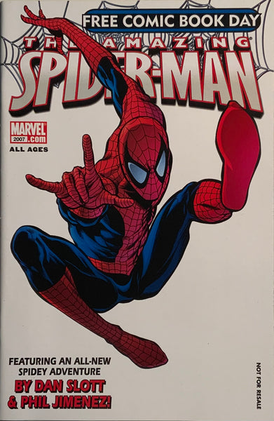 AMAZING SPIDER-MAN # 1 FREE COMIC BOOK DAY 2007 FIRST APPEARANCE OF JACKPOT