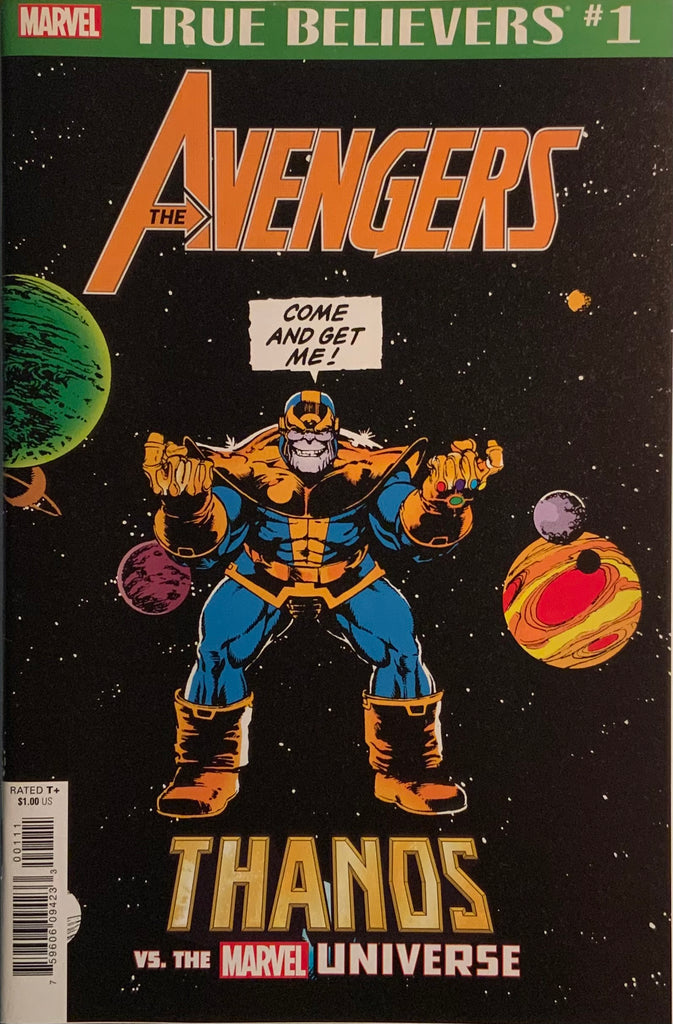 TRUE BELIEVERS : AVENGERS - THANOS VS THE MARVEL UNIVERSE