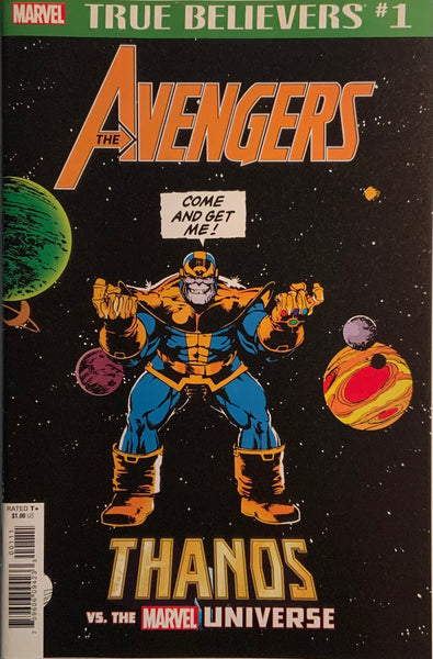 TRUE BELIEVERS : AVENGERS - THANOS VS THE MARVEL UNIVERSE