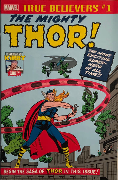 TRUE BELIEVERS : KIRBY 100TH - INTRODUCING THE MIGHTY THOR