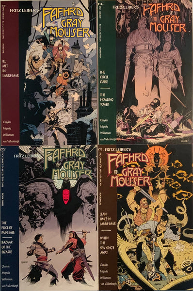 FAFHRD AND THE GRAY MOUSER SET OF 4