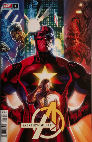 AVENGERS TWILIGHT # 1 MASSAFERA VARIANT COVER FIRST APPEARANCE OF JAMES STARK