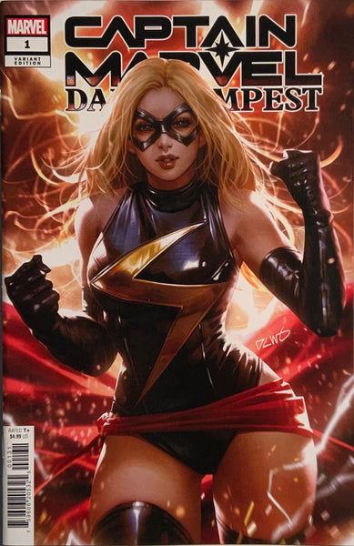 CAPTAIN MARVEL DARK TEMPEST # 1 CHEW VARIANT COVER