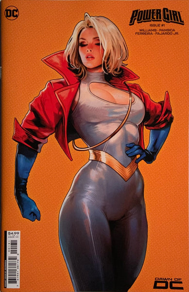 POWER GIRL # 1 SOZOMAIKA VARIANT COVER FIRST APPEARANCE OF AMALAK
