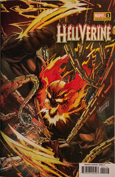 HELLVERINE # 1 SANDOVAL 1:25 VARIANT COVER