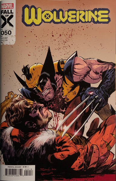 WOLVERINE (2020) #50 SCHARF 1:25 VARIANT COVER