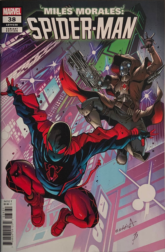 MILES MORALES SPIDER-MAN (2019-2022) #38 DAVILA 1:25 VARIANT COVER