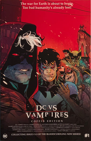 DC VS VAMPIRES COFFIN EDITION # 1