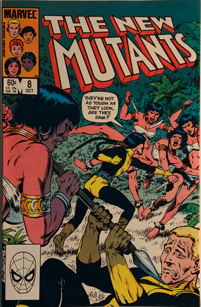 NEW MUTANTS (1983-1991) #08 FIRST APPEARANCE AND ORIGIN OF MAGMA