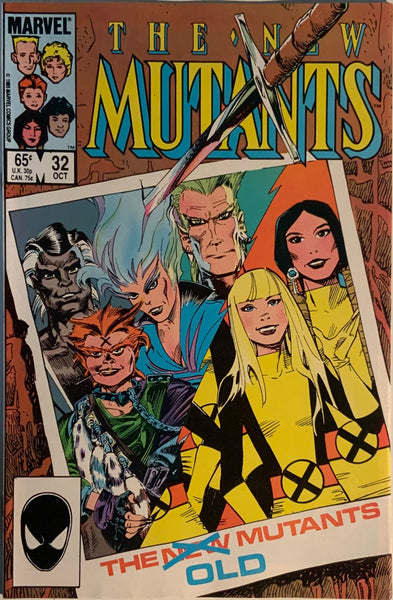 NEW MUTANTS (1983-1991) #32 INTRODUCTION OF MADRIPOOR