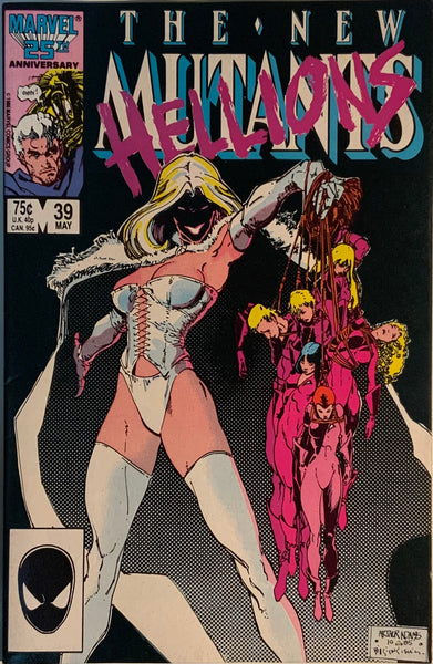 NEW MUTANTS (1983-1991) #39 ART ADAMS COVER