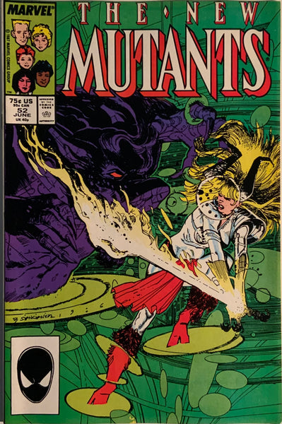 NEW MUTANTS (1983-1991) #52 SIENKIEWICZ COVER