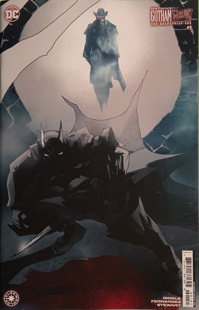 BATMAN : GOTHAM BY GASLIGHT THE KRYPTONIAN AGE # 1 JOCK 1:25 VARIANT COVER