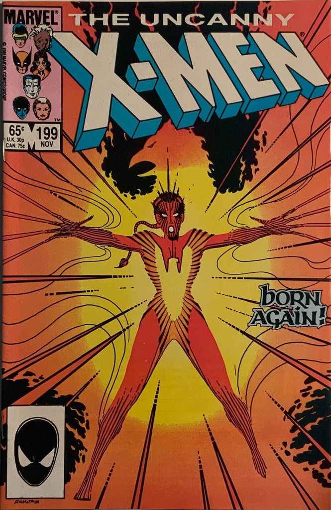 UNCANNY X-MEN (1963-2011) #199 FIRST APPEARANCE OF RACHEL SUMMERS AS SECOND PHOENIX