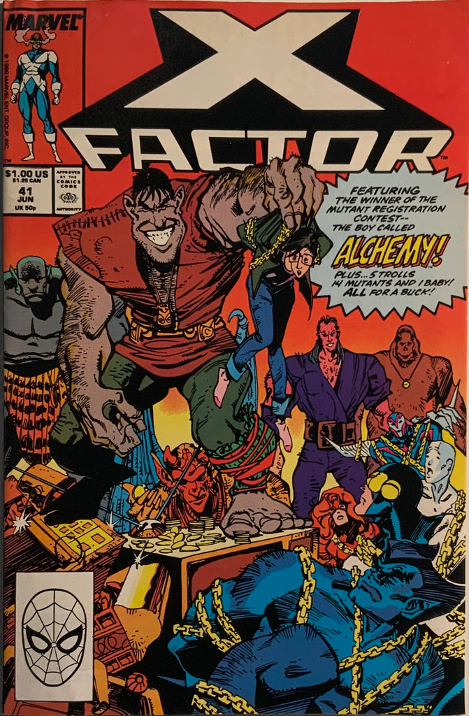 X-FACTOR (1986-1998) #41 FIRST APPEARANCE OF ALCHEMY