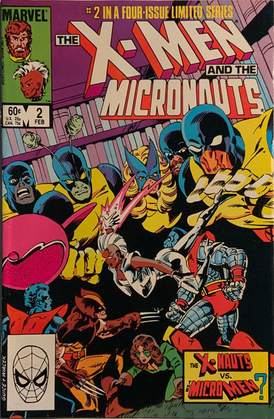 X-MEN AND THE MICRONAUTS SET # 1 - 4