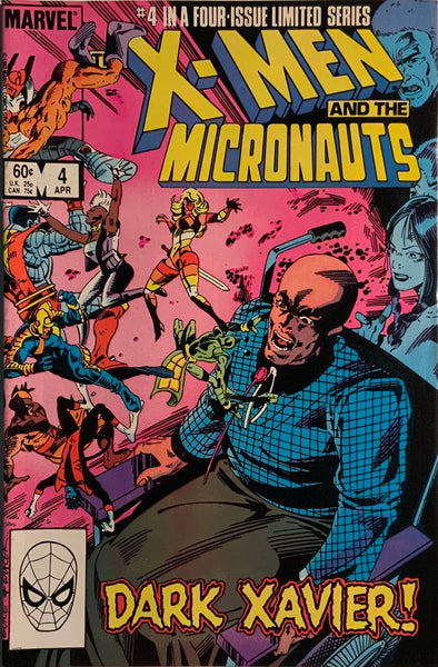 X-MEN AND THE MICRONAUTS SET # 1 - 4