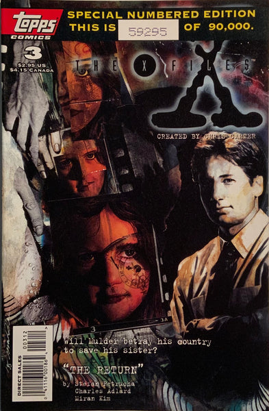 X-FILES (1995-1998) # 3 LIMITED NUMBERED EDITION