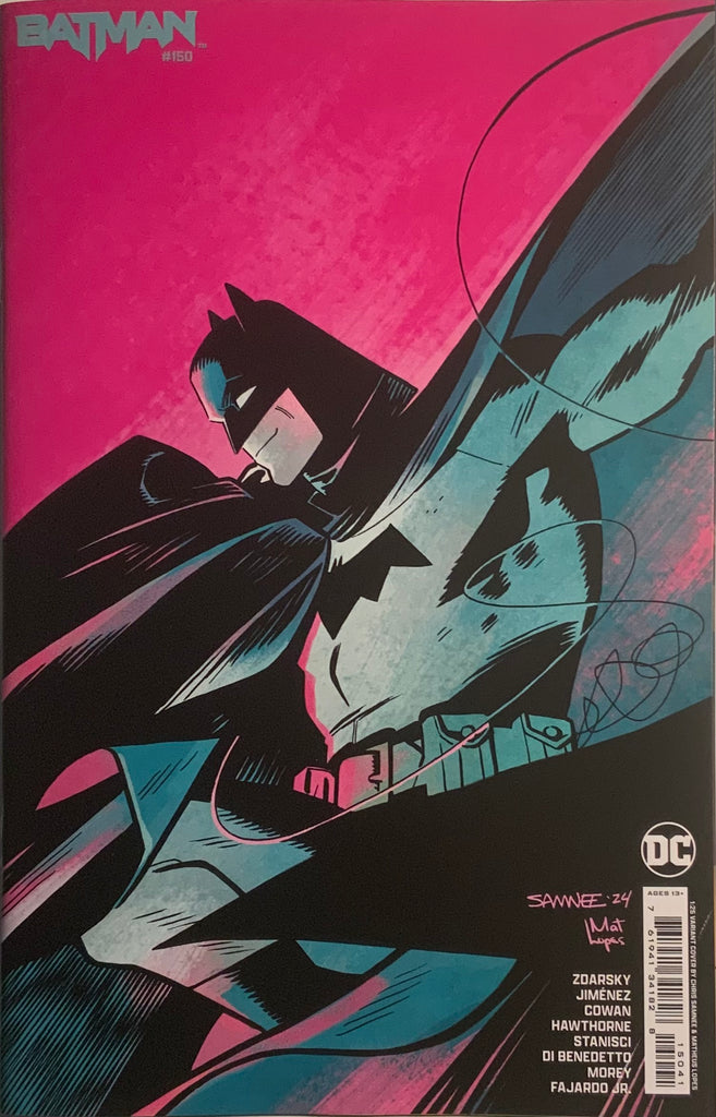BATMAN (REBIRTH) #150 SAMNEE 1:25 VARIANT COVER