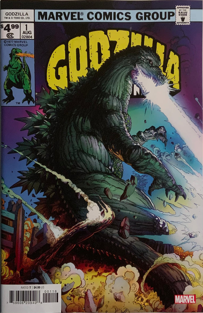 GODZILLA FACSIMILE EDITION # 1 BAGLEY 1:25 VARIANT COVER