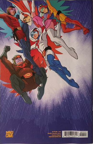 GATCHAMAN # 1 DELGADO 1:10 VARIANT COVER