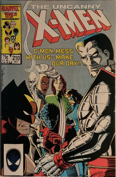 UNCANNY X-MEN (1963-2011) #210 FIRST CAMEO TEAM APPEARANCE OF THE MARAUDERS