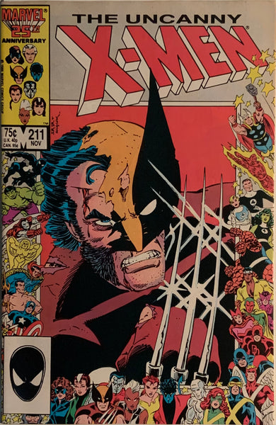 UNCANNY X-MEN (1963-2011) #211 FIRST FULL TEAM APPEARANCE OF THE MARAUDERS