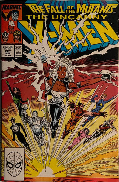 UNCANNY X-MEN (1963-2011) #227 FIRST FULL APPEARANCE OF THE ADVERSARY