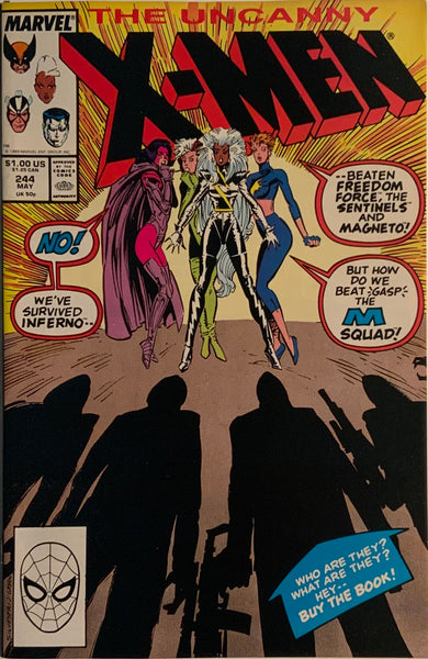 UNCANNY X-MEN (1963-2011) #244 FIRST APPEARANCE OF JUBILEE