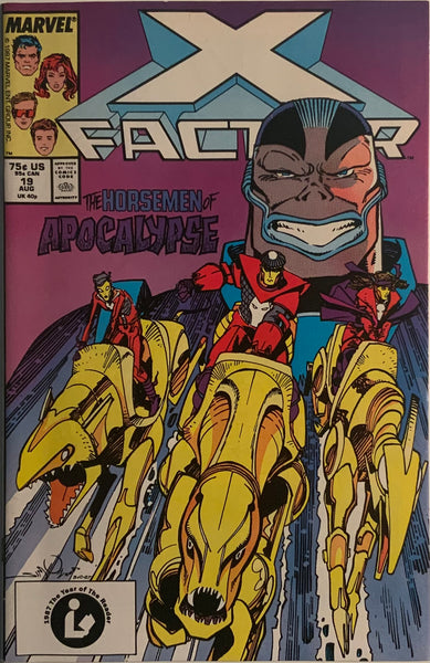 X-FACTOR (1986-1998) #19 SECOND COVER APPEARANCE OF APOCALYPSE