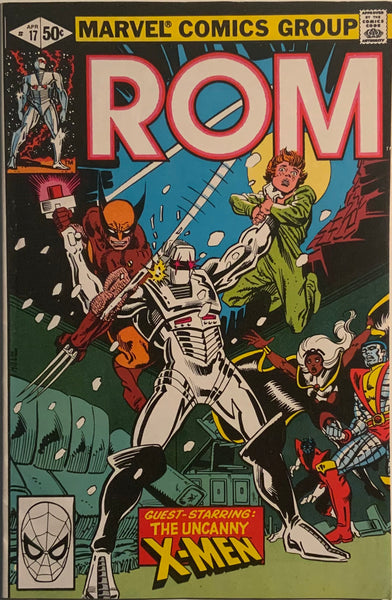 ROM (1979-1986) #17 FIRST APPEARANCE OF HYBRID