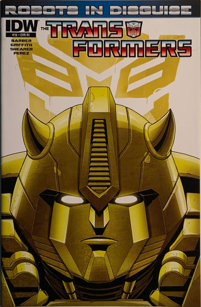 TRANSFORMERS ROBOTS IN DISGUISE #16 MATERE RETAILER INCENTIVE COVER