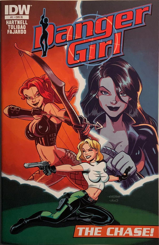 DANGER GIRL : THE CHASE # 1 WALLACE 1:10 VARIANT COVER