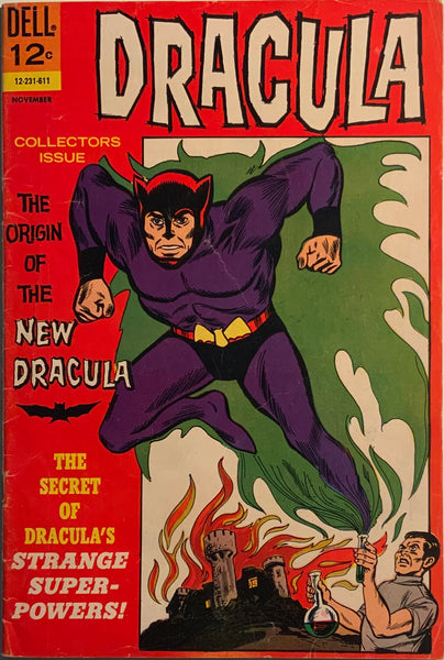 DRACULA # 2 ORIGIN AND FIRST APPEARANCE OF DRACULA AS A SUPERHERO