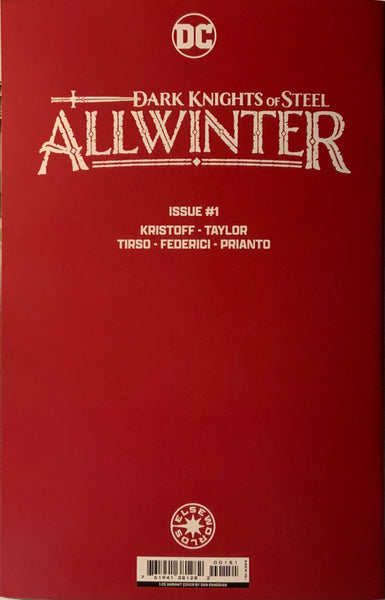 DARK KNIGHTS OF STEEL : ALLWINTER # 1 PANOSIAN 1:25 VARIANT COVER