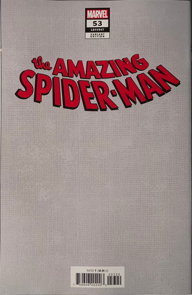 AMAZING SPIDER-MAN (2022) #53 DELL’OTTO 1:50 VIRGIN VARIANT COVER