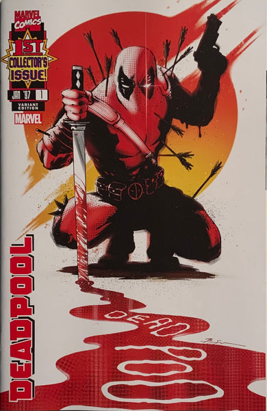 DEADPOOL (1997) # 1 FACSIMILE EDITION SU 1:25 VARIANT COVER