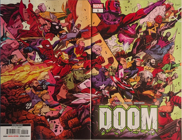 DOOM # 1 SECOND PRINTING