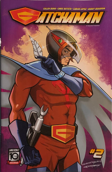 GATCHAMAN # 2 DELGADO 1:10 VARIANT COVER