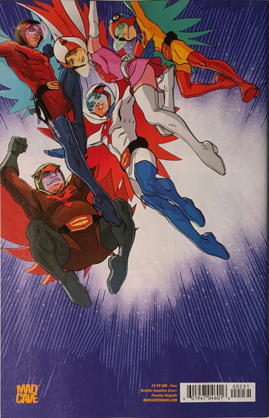 GATCHAMAN # 2 DELGADO 1:10 VARIANT COVER