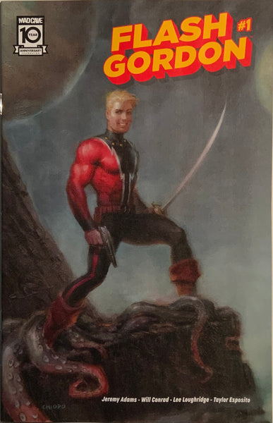 FLASH GORDON # 1 CHIODO 1:10 VARIANT COVER