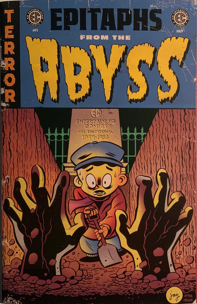 EC EPITAPHS FROM THE ABYSS # 1 STEPHENS 1:10 VARIANT COVER