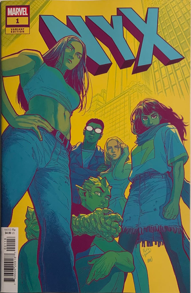 NYX # 1 YAGAWA 1:25 VARIANT COVER